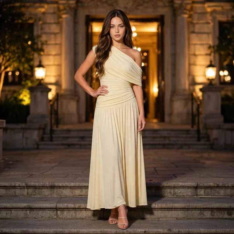 One-Shoulder Dresses for Evening: 5 Ways to Wear the Season's Most Dramatic Neckline