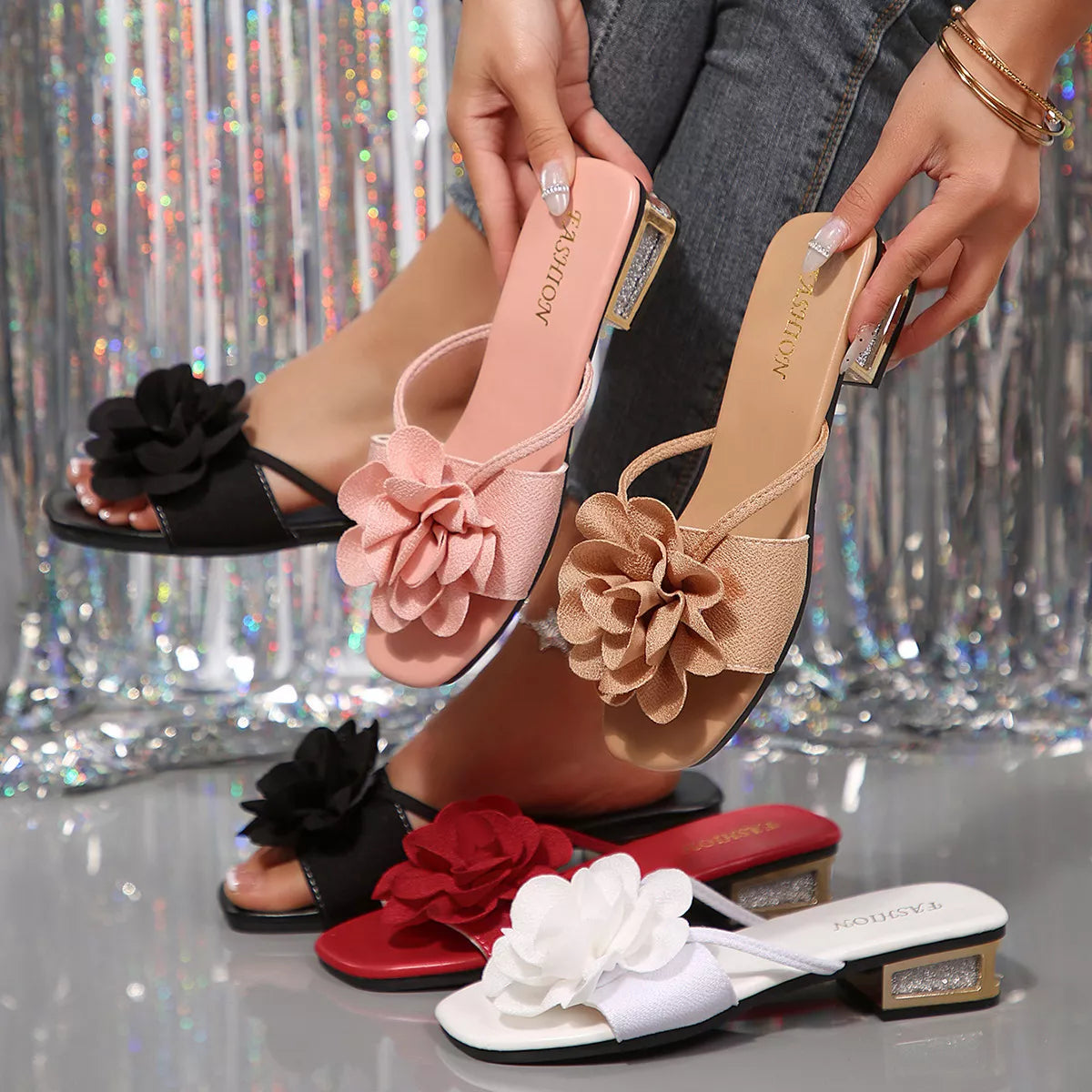 Women's Flat Sandals Collection – Celina Studio