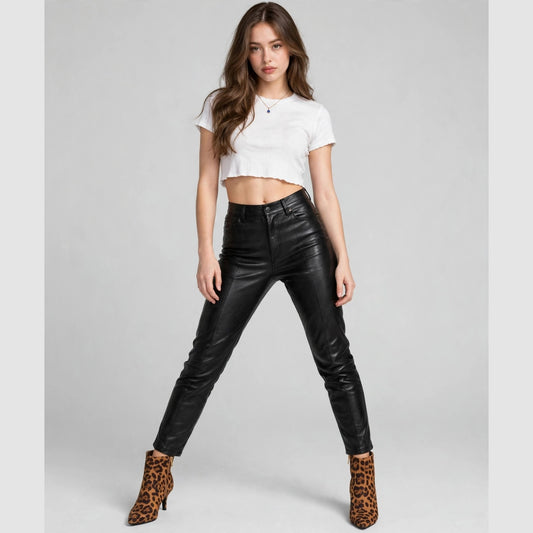 Pointed-Toe Kitten-Heel Boots, side view