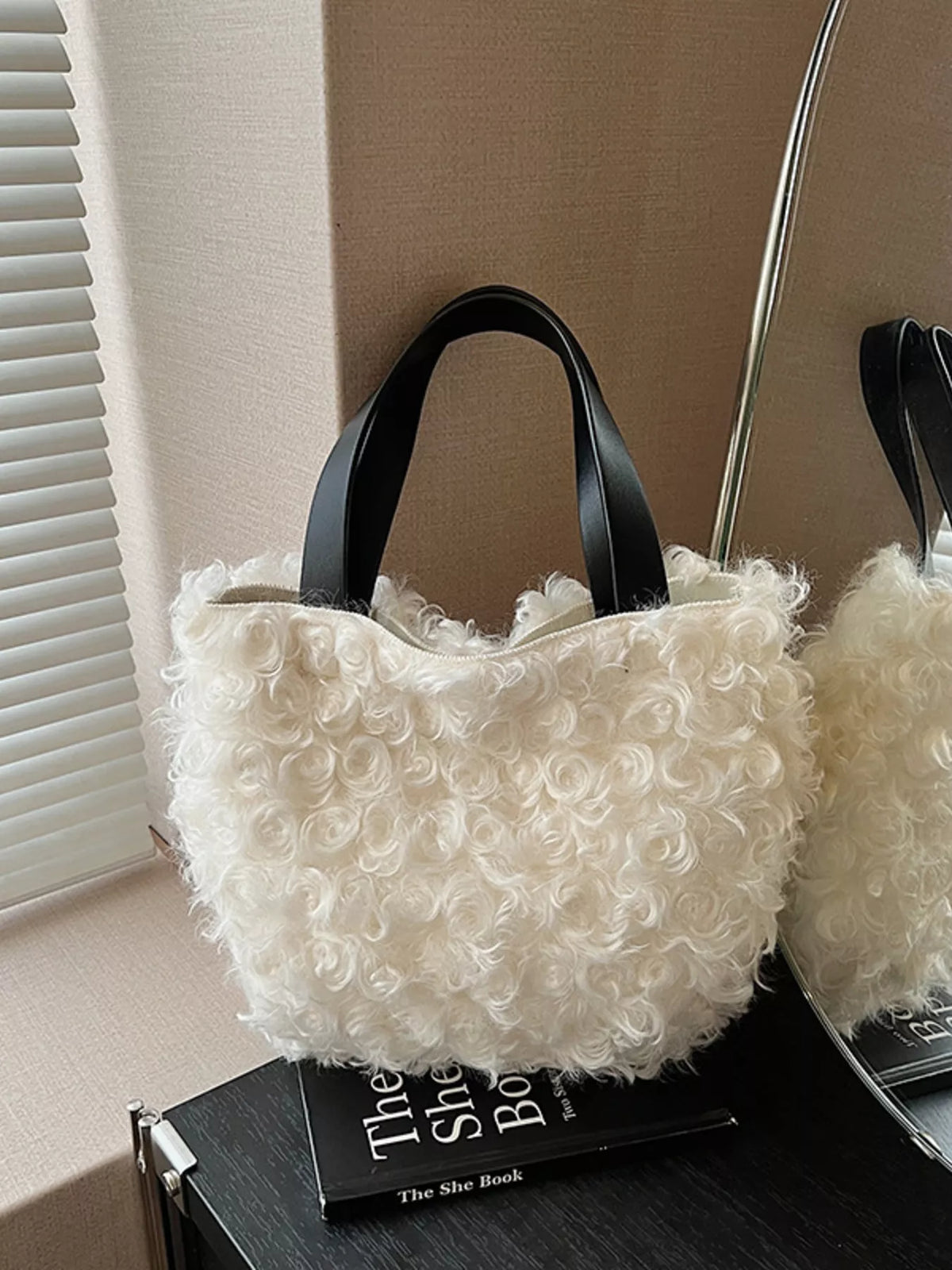 Lightweight Fluffy Handbag – Color Option 3
