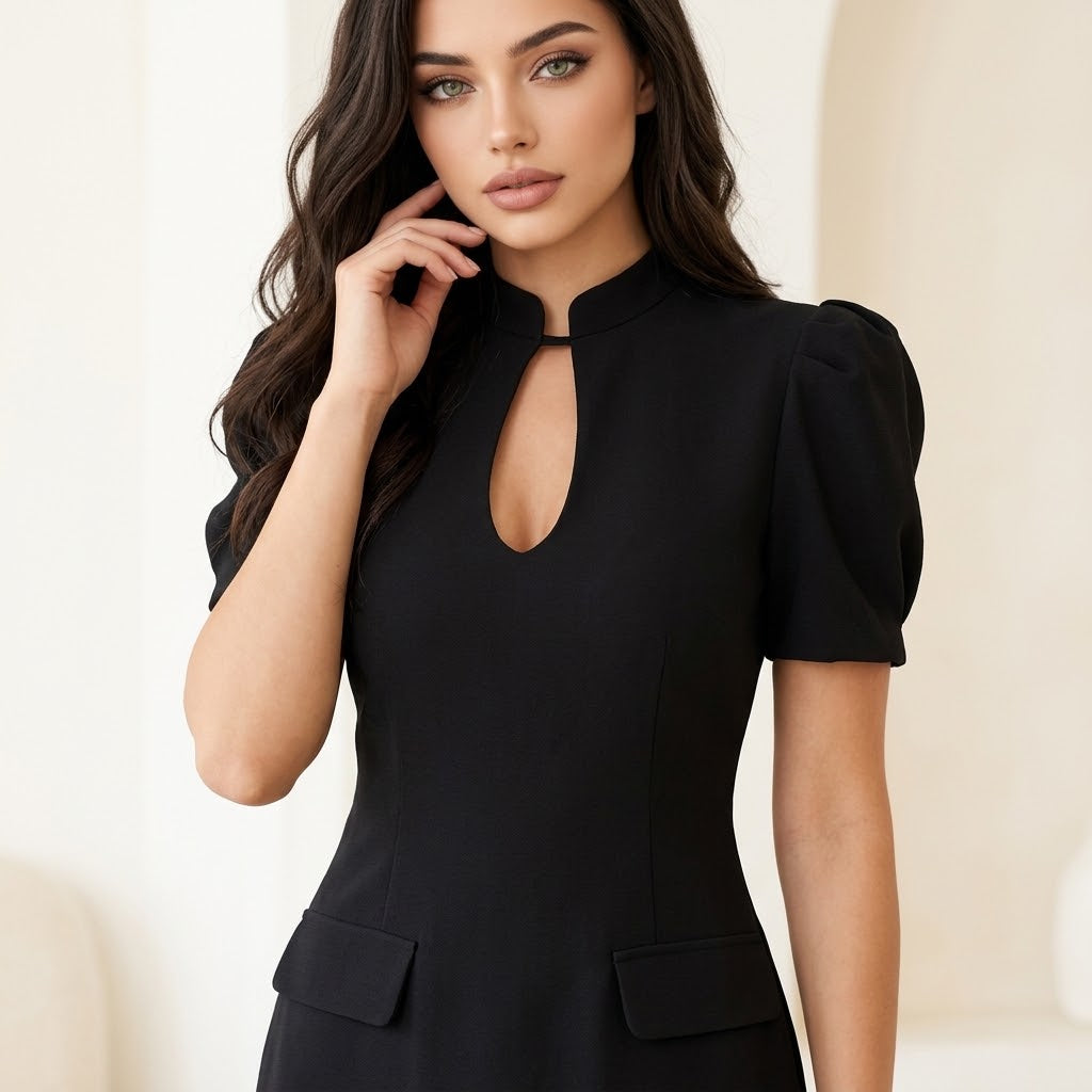 Puff Sleeve Party Mini | Statement Sleeves | Affordable