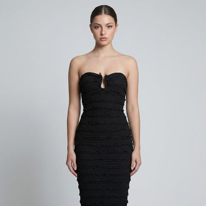 Sweetheart-Neck Tube Maxi Dress – Color Option 3