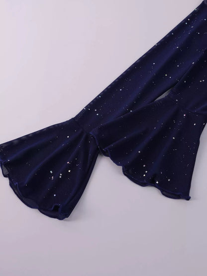 Glitter Off-Shoulder Maxi Dress – Additional Product Image 4 | Celina Studio