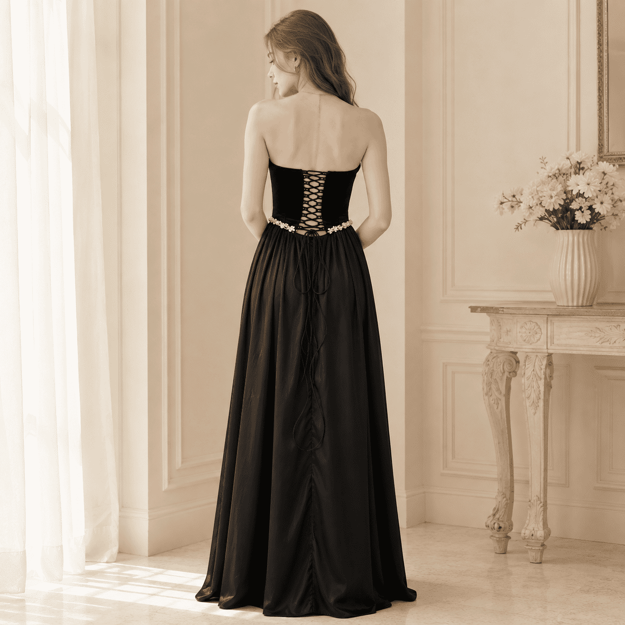 Sexy Tube Maxi Dress – additional view 2