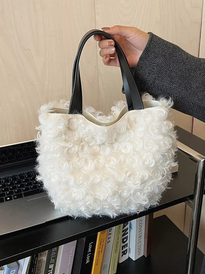 Lightweight Fluffy Handbag – Color Option 2
