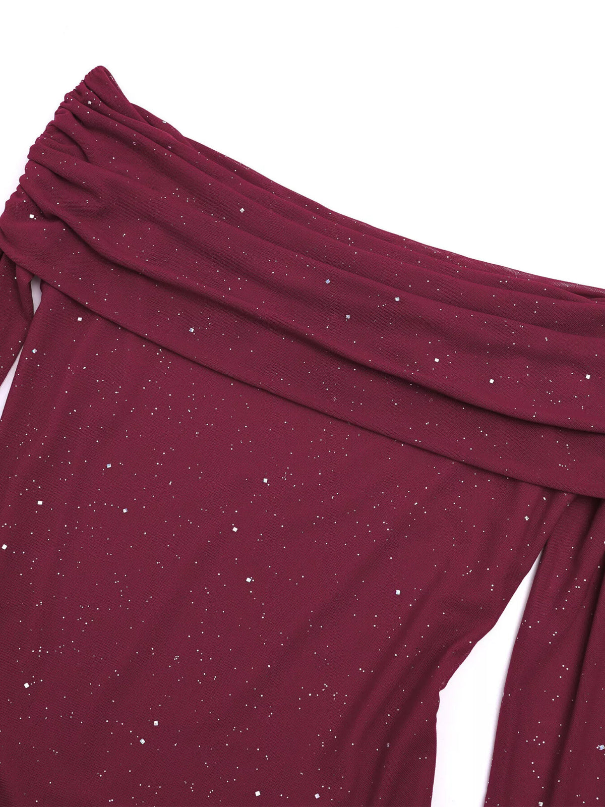 Glitter Off-Shoulder Maxi Dress – Additional Product Image 21 | Celina Studio