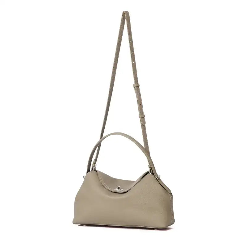 Genuine Cowhide Leather Crossbody Handbag – additional view 6