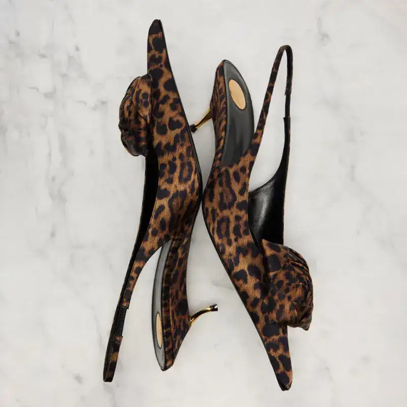 Pointed High Heel Buckle Strap Sandals – additional view 2