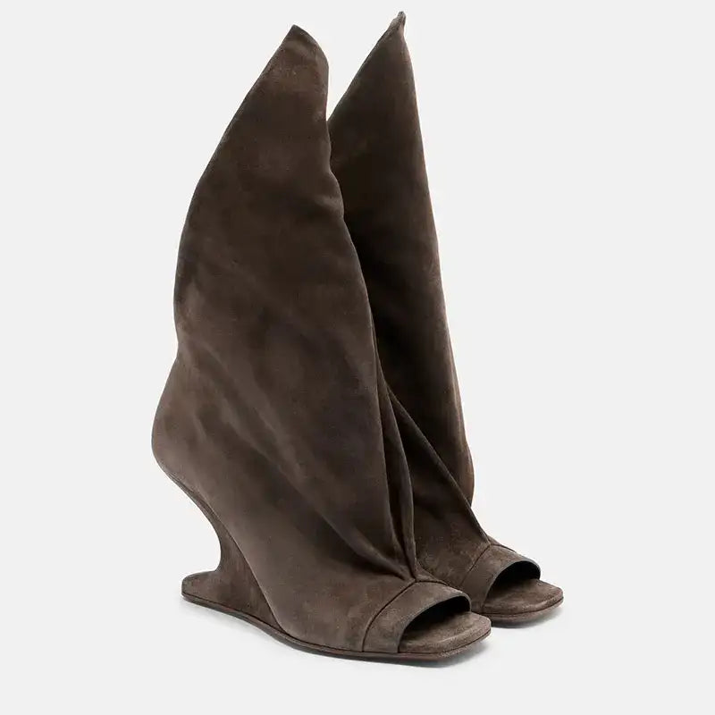 Alien Heel Open Toe Fashion Short Boots – additional view 6
