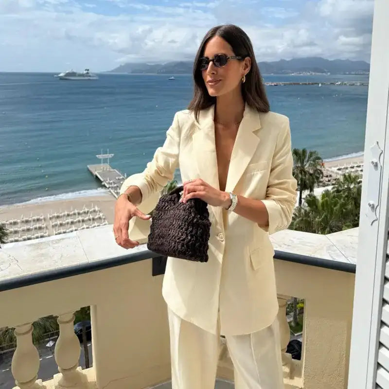 Woven Straw Beach Tote – additional view 4