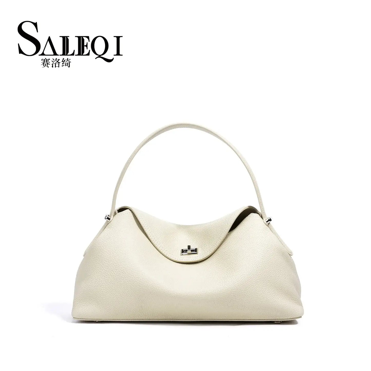 Genuine Cowhide Leather Crossbody Handbag – additional view 3