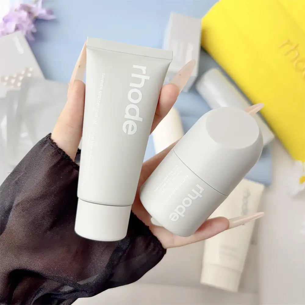 Lip Mask & Moisturizing Lip Boost Skincare Set – Application Shot
