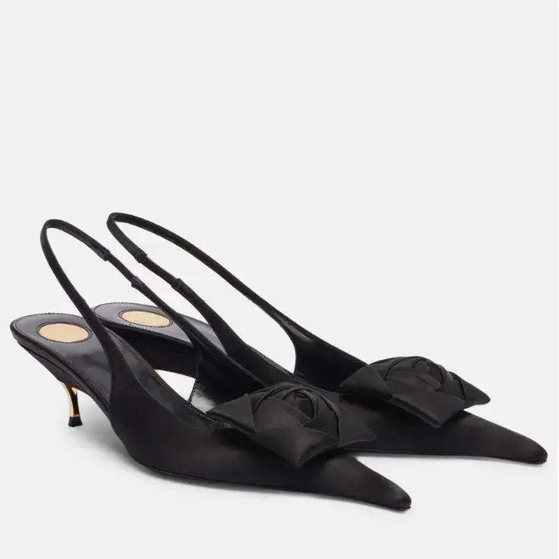 Pointed High Heel Buckle Strap Sandals – additional view 5