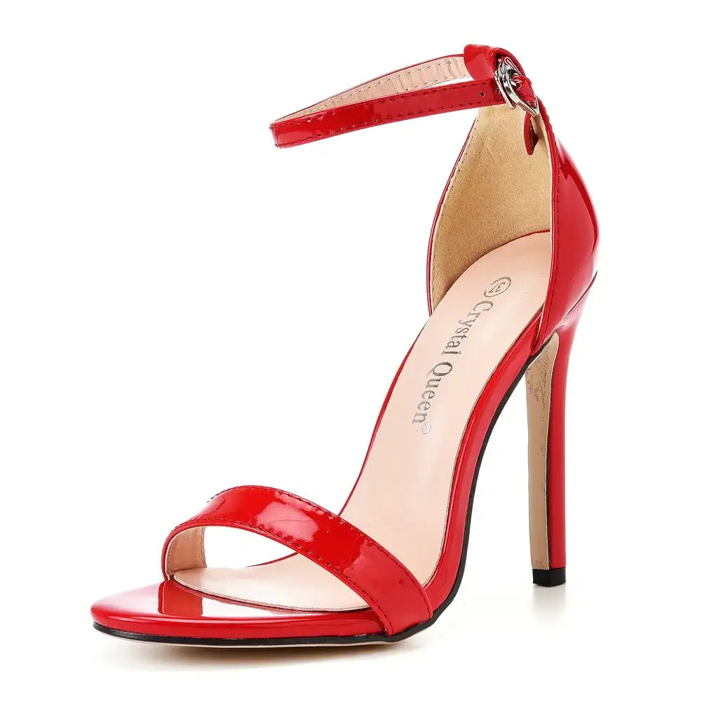 Solid Color High Heel Stiletto Sandals – Lifestyle Shot