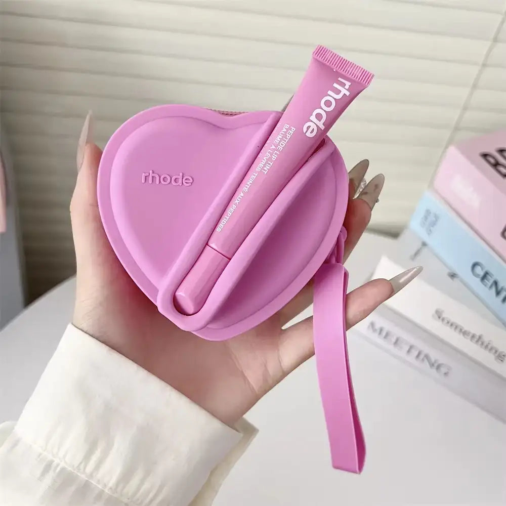 Silicone Heart Lip Gloss Storage Bag – additional view 3