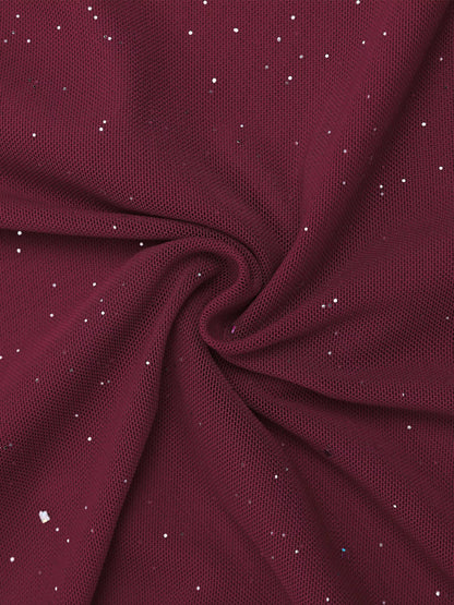 Glitter Off-Shoulder Maxi Dress – Additional Product Image 19 | Celina Studio