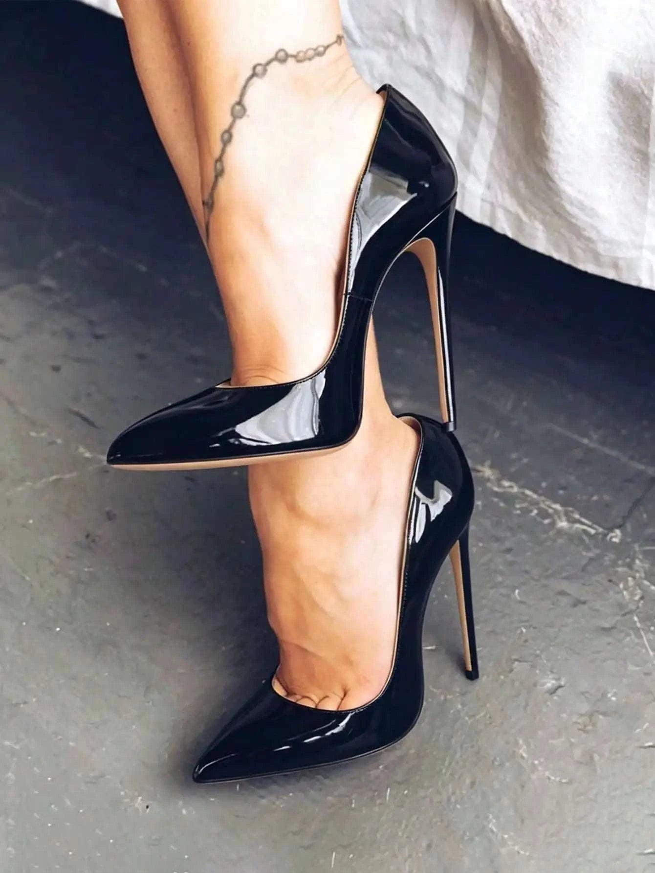 Classic Stiletto High Heel Pumps – Leopard & Cow Print - Celina Studio