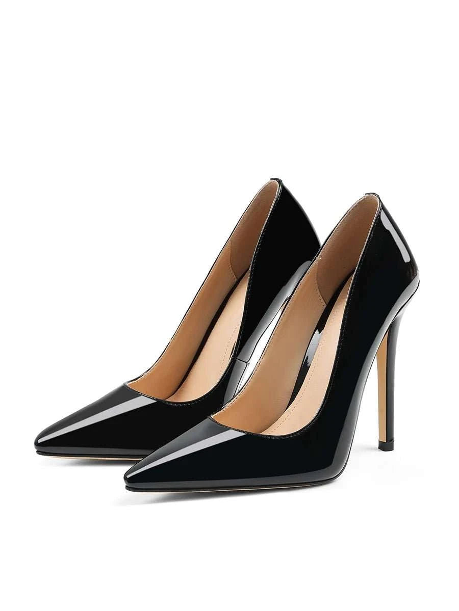 Classic Stiletto High Heel Pumps – Leopard & Cow Print - Celina Studio
