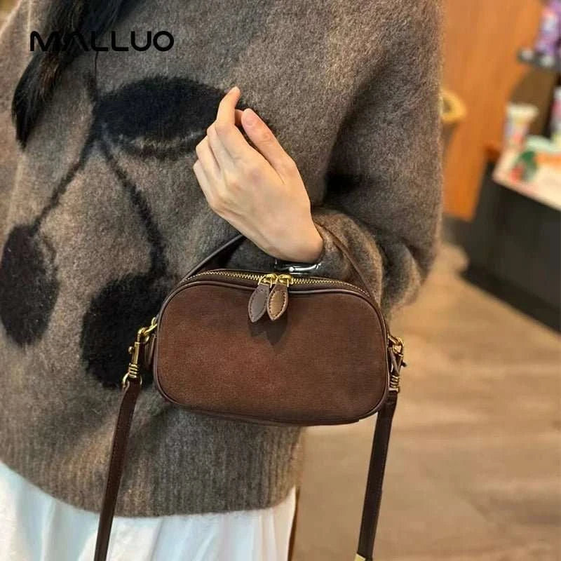 Cowhide Genuine Leather Luxury Crossbody Bag - Celina Studio