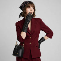 Single-Breasted Blazer Pants Set